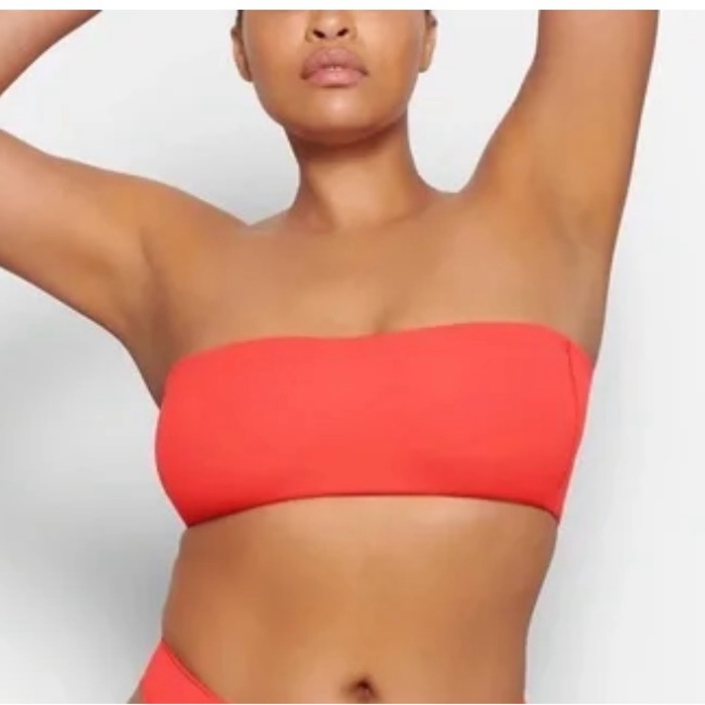 Skims neon orange Bandeau Top
